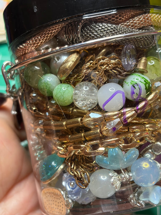 Jewelry Jar - mixed color