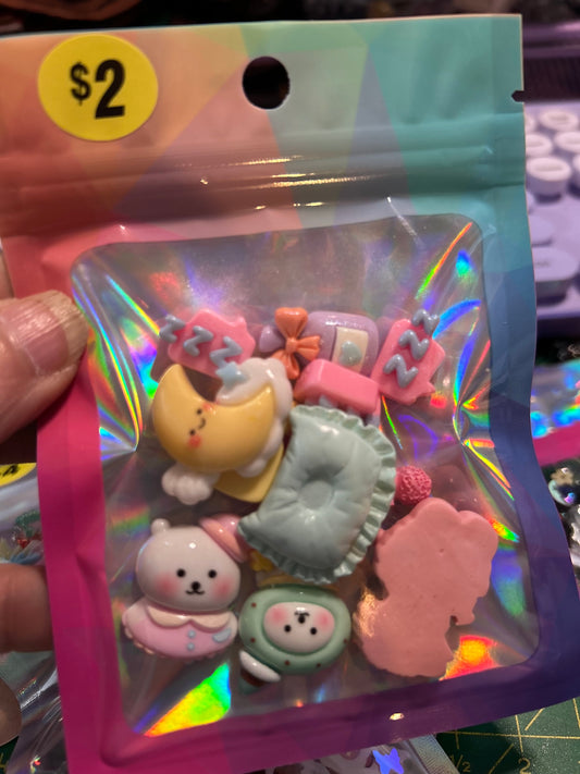 Sleepy Time Flat Backs