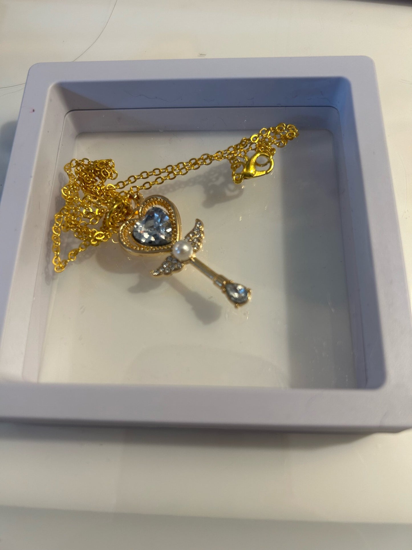 Sailor moon inspired necklace - white