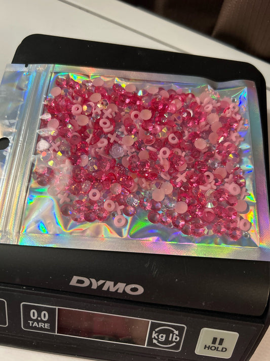 X’s and O’s Pink Bling