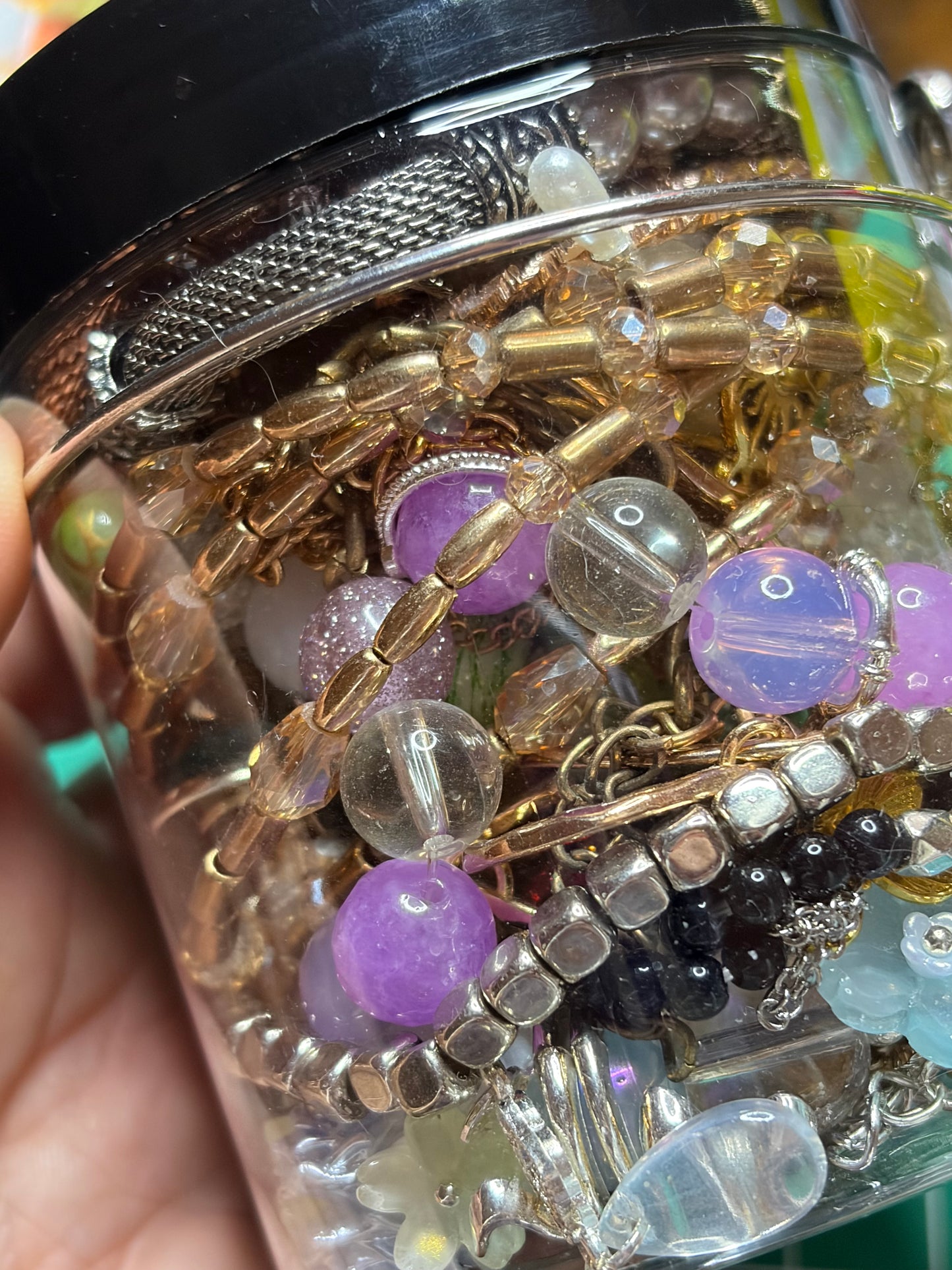 Jewelry Jar - mixed color