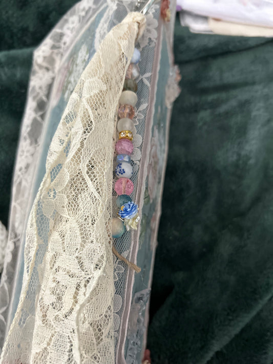 Shabby Chic  Blue and Pink Journal