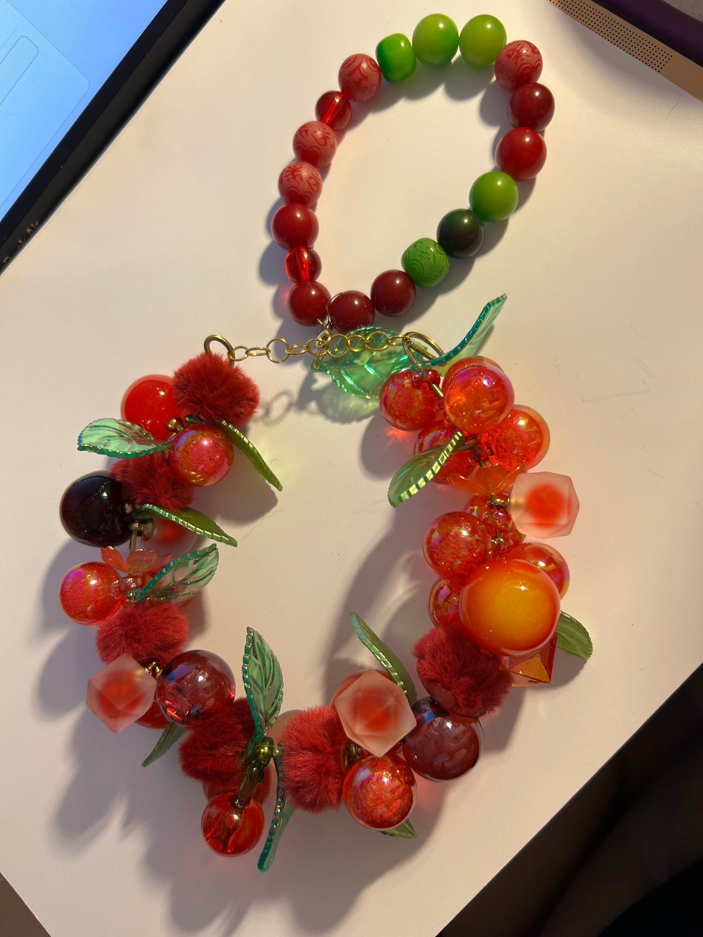 Apples and Leaves  car hanger