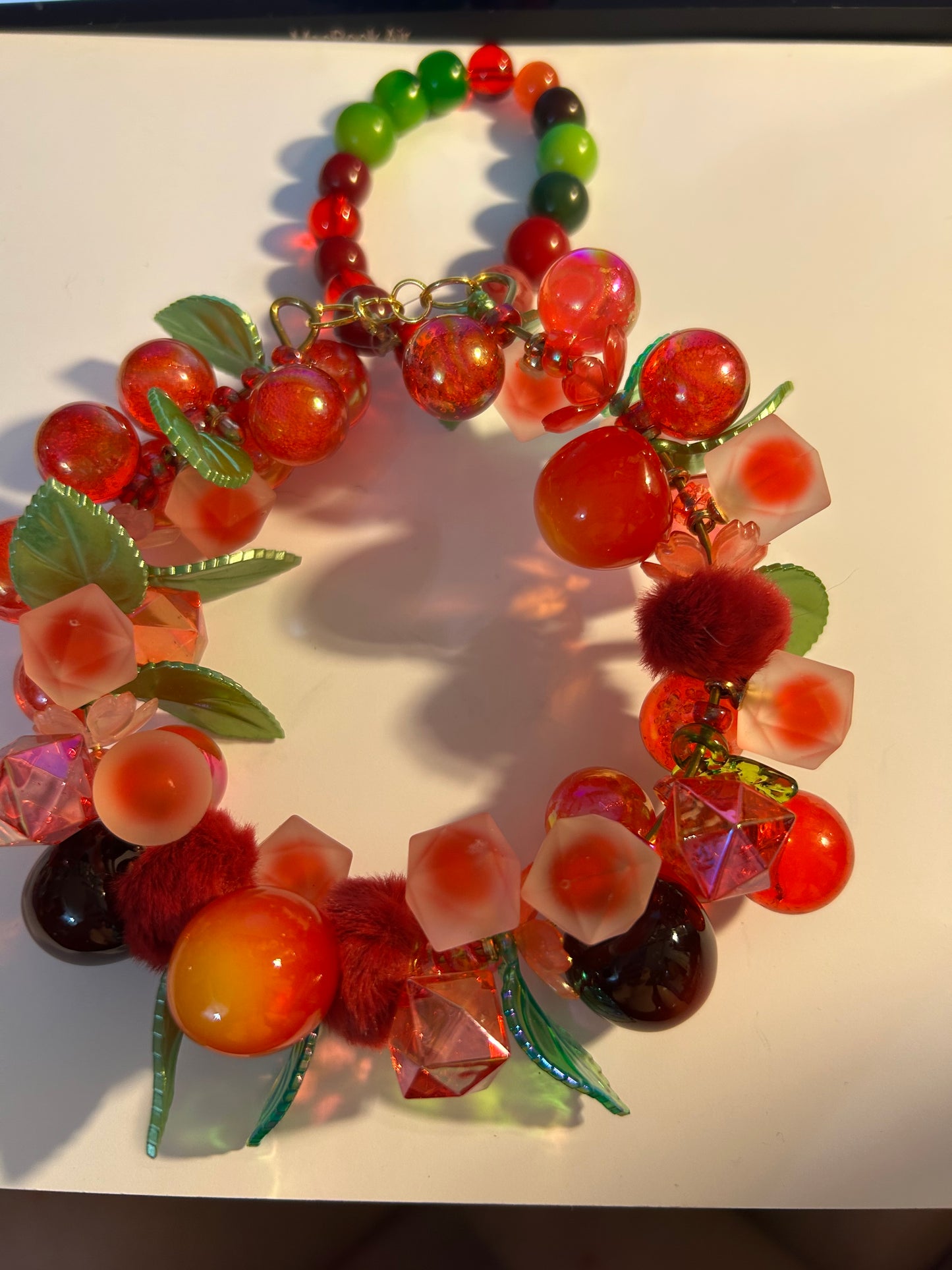 Apples and Leaves  car hanger