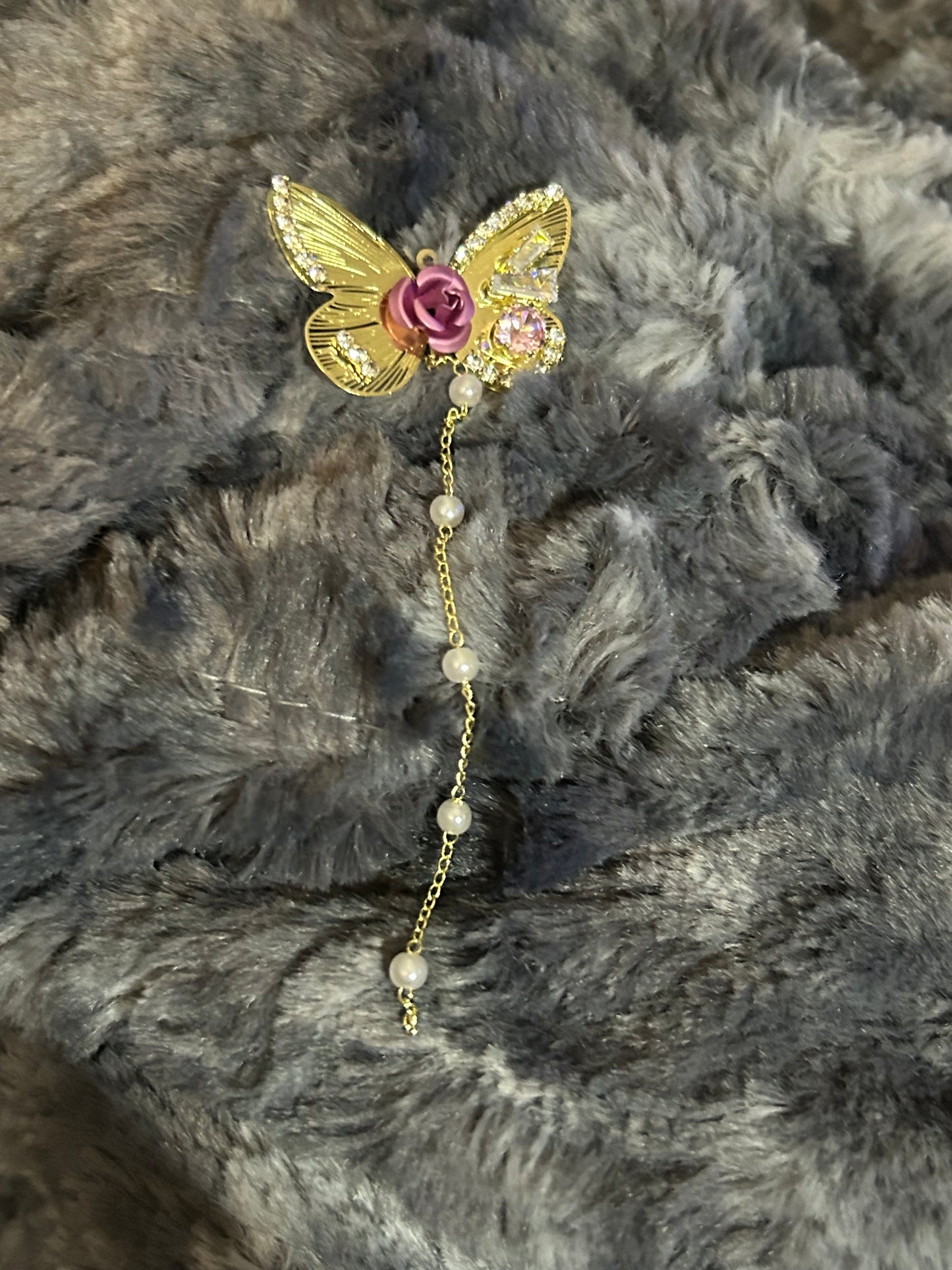 Butterfly Flatbacks with Dangle