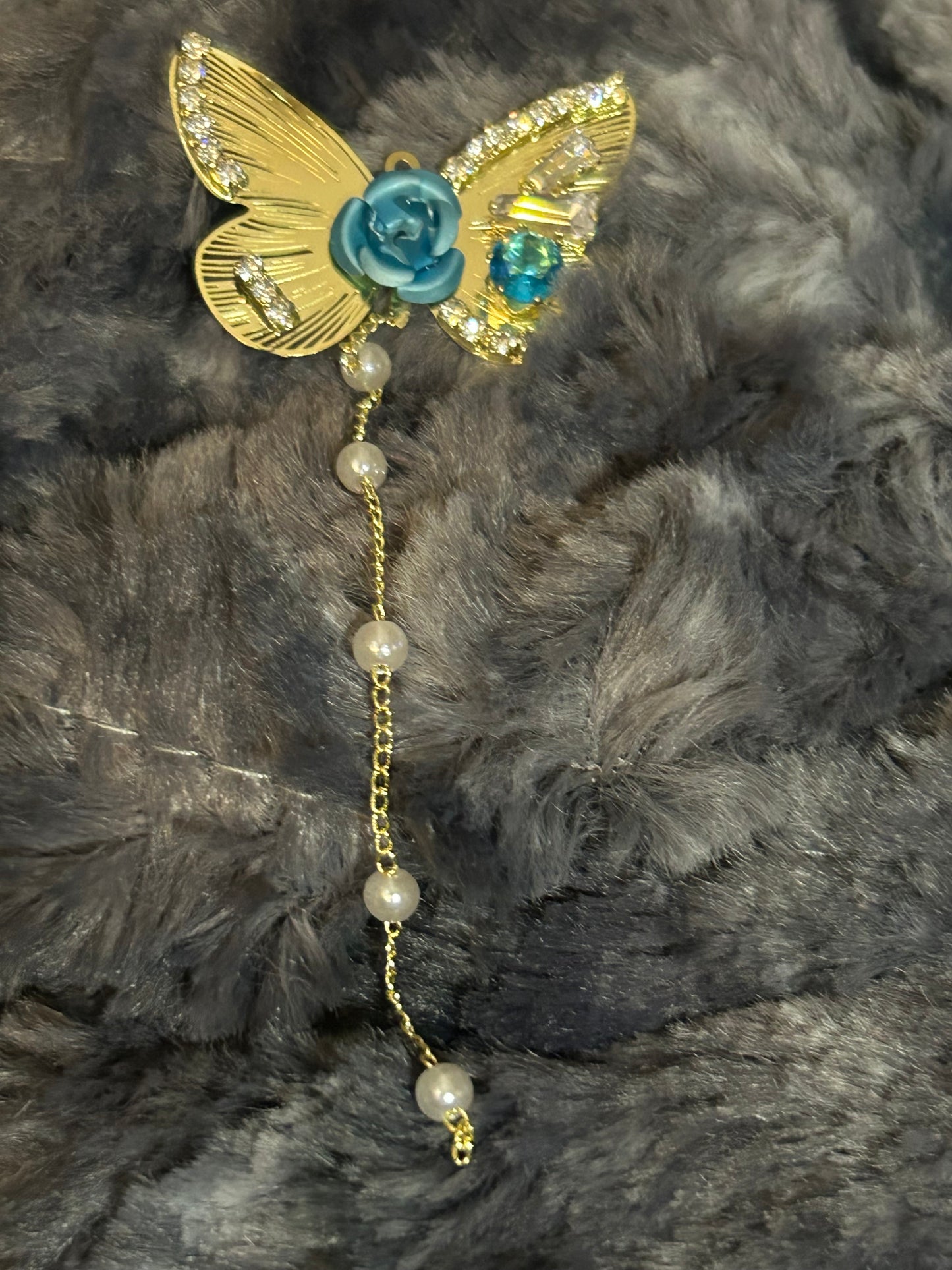 Butterfly Flatbacks with Dangle