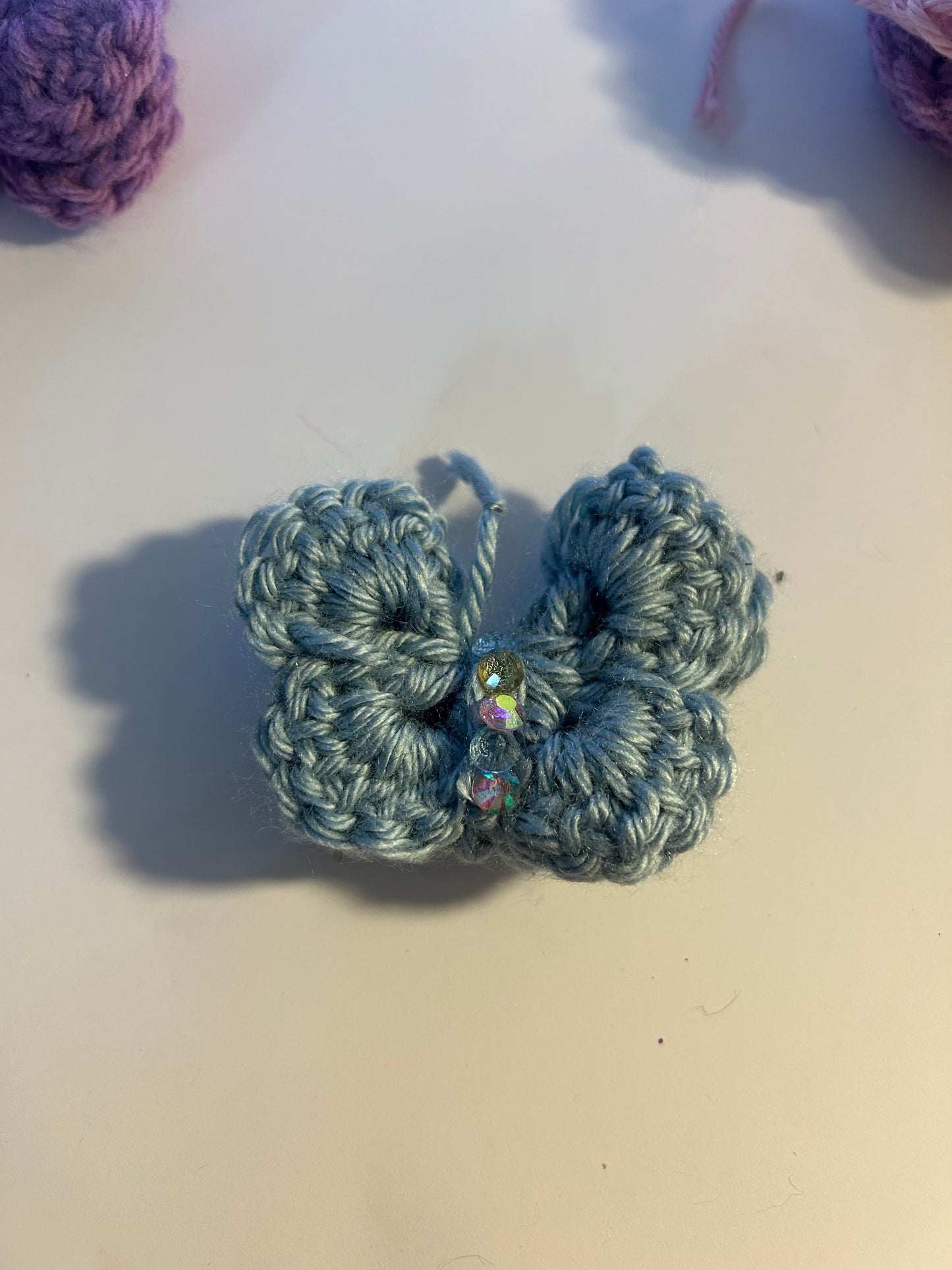 Crochet butterflies