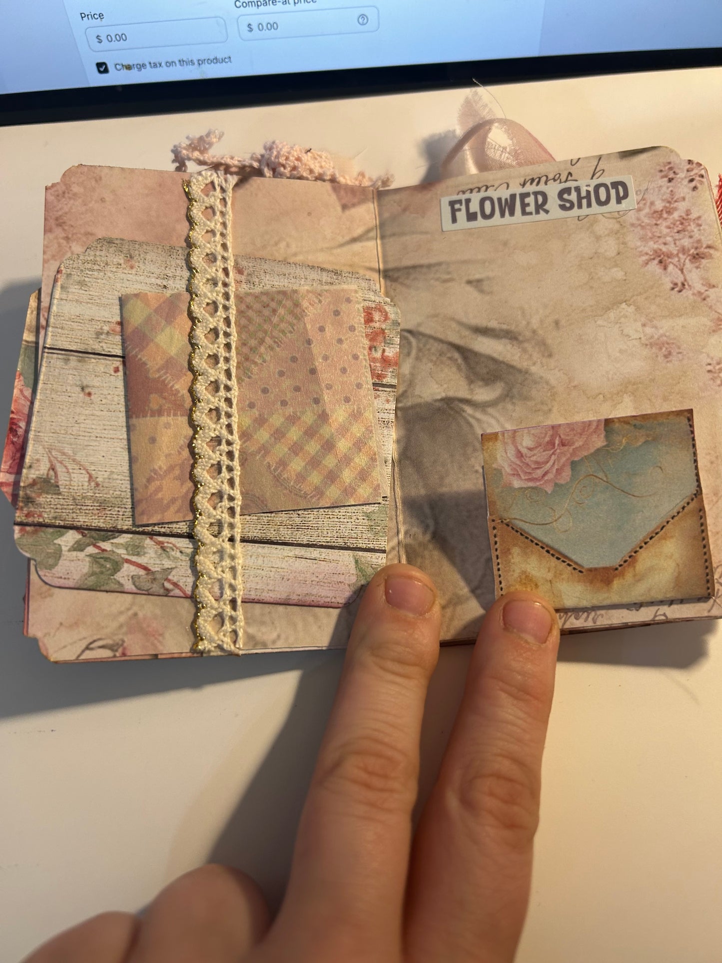Flower Shop Mini Journal