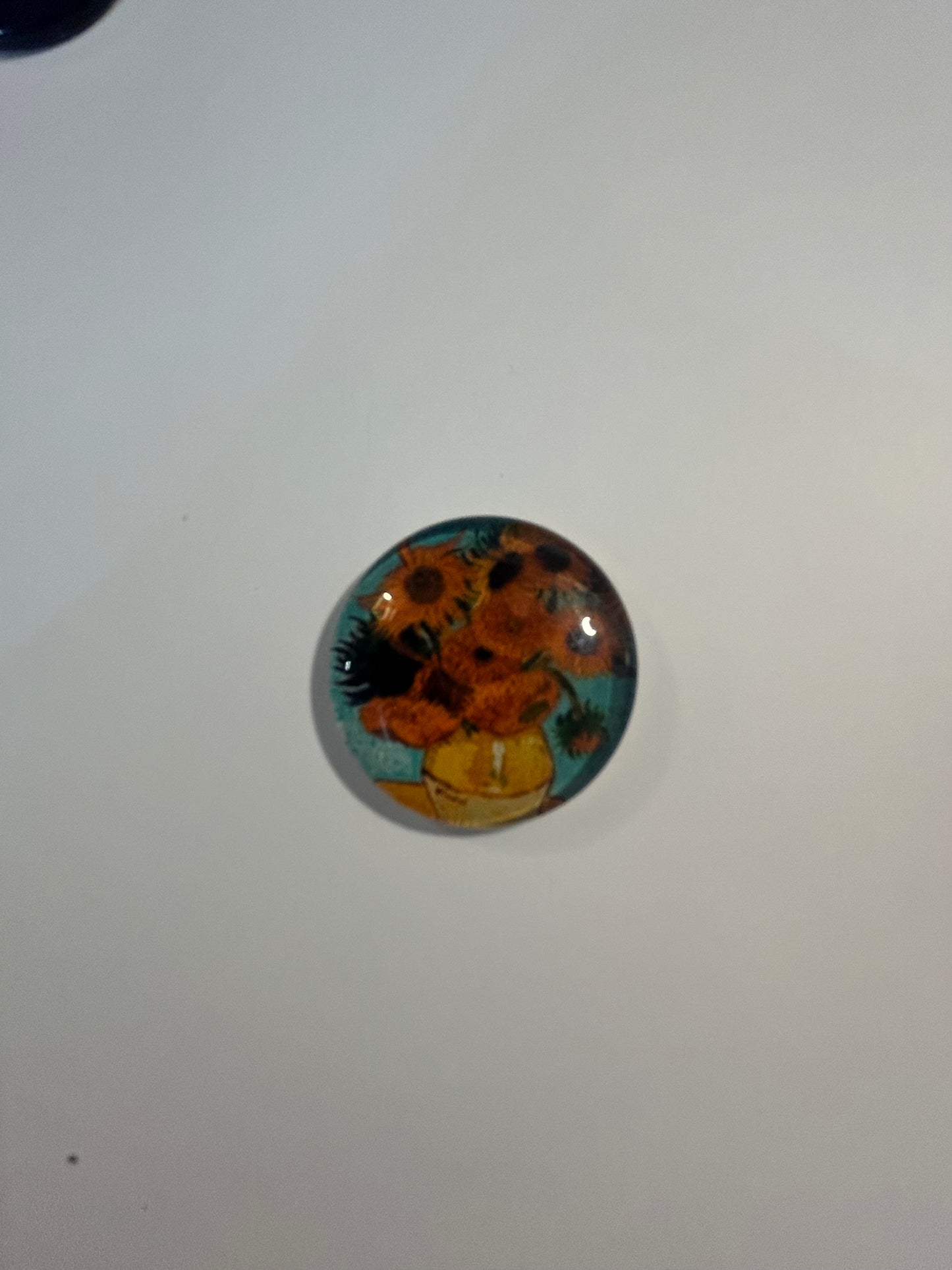 glass van gogh charms