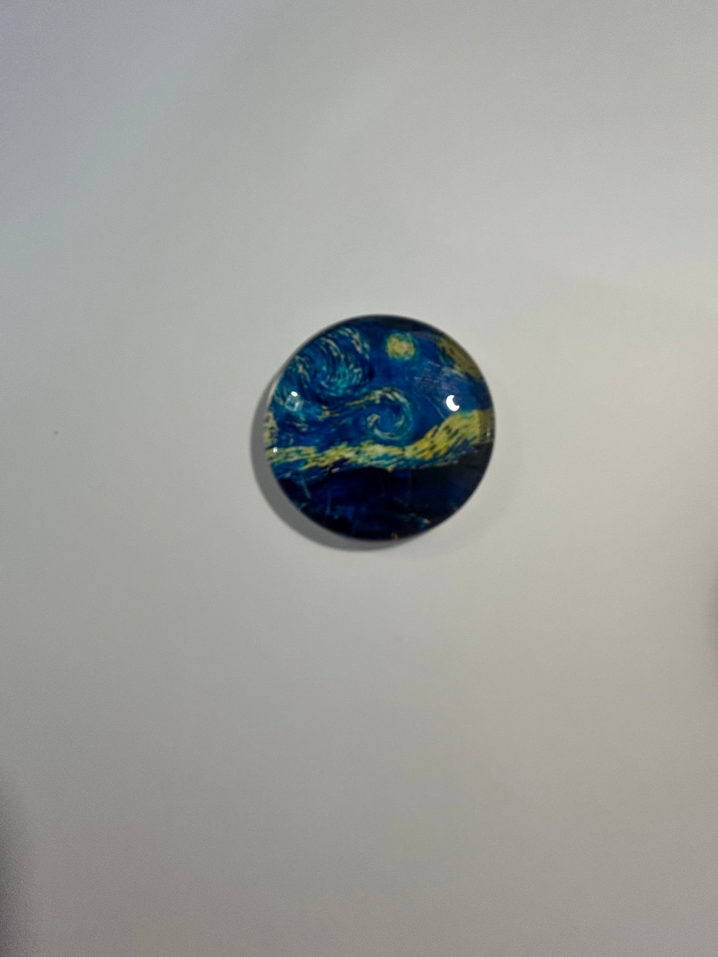 glass van gogh charms
